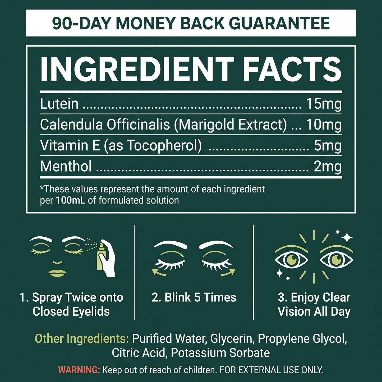 LOVILDS™ Lutein Eye Care Spray