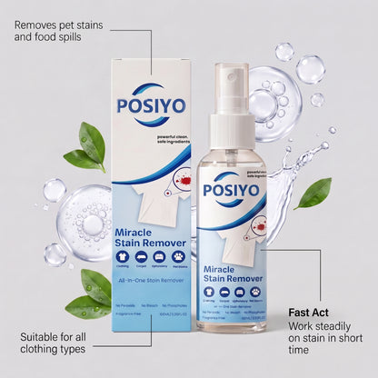 Miracle Stain Remover Spray—REMOVE STAINS IN MINUTES — NOT HOURS