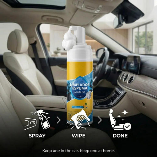 🧴4-in-1 Multi-Enzyme Foam Cleaner – Deep Clean Car, Kitchen, Bathroom & Sofa