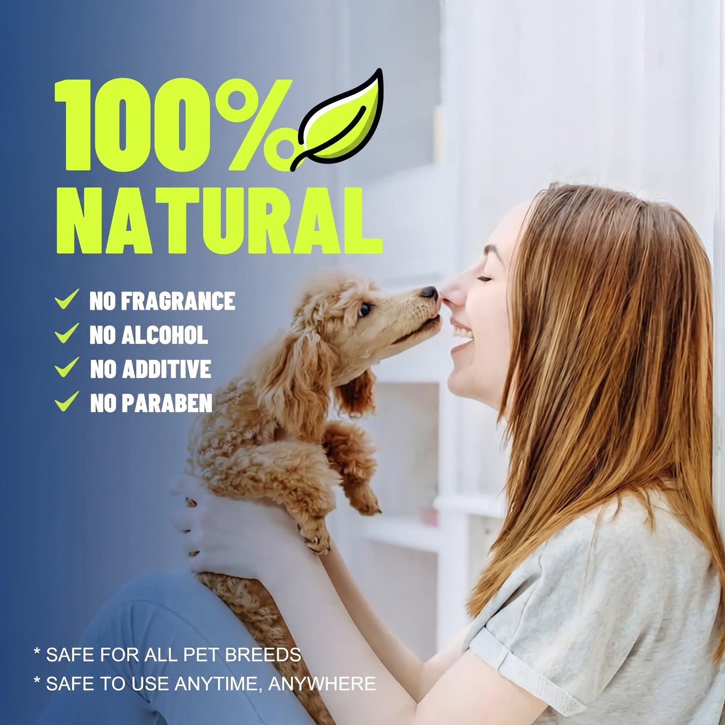 Gentle Pet Ear Wash | Odor-Free Cleaning for Dogs & Cats