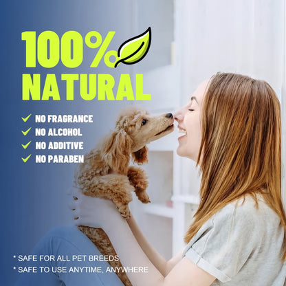 Gentle Pet Ear Wash | Odor-Free Cleaning for Dogs & Cats